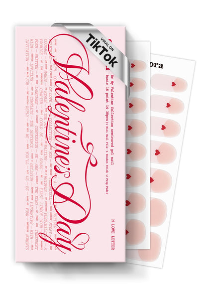 Strips de vernis semi-curé ohora N Love Letter vue avant avec emballage