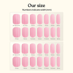 Strips en gel heyhae étalés avec accessoires inclus dans le kit