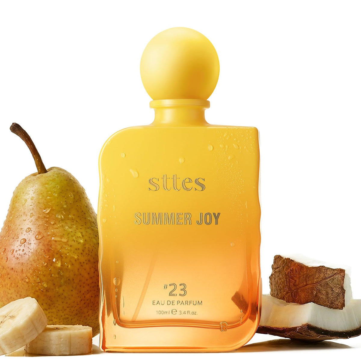 Sttes Eau de Parfum #23 Summer Joy 100ml vue avant avec design coloré