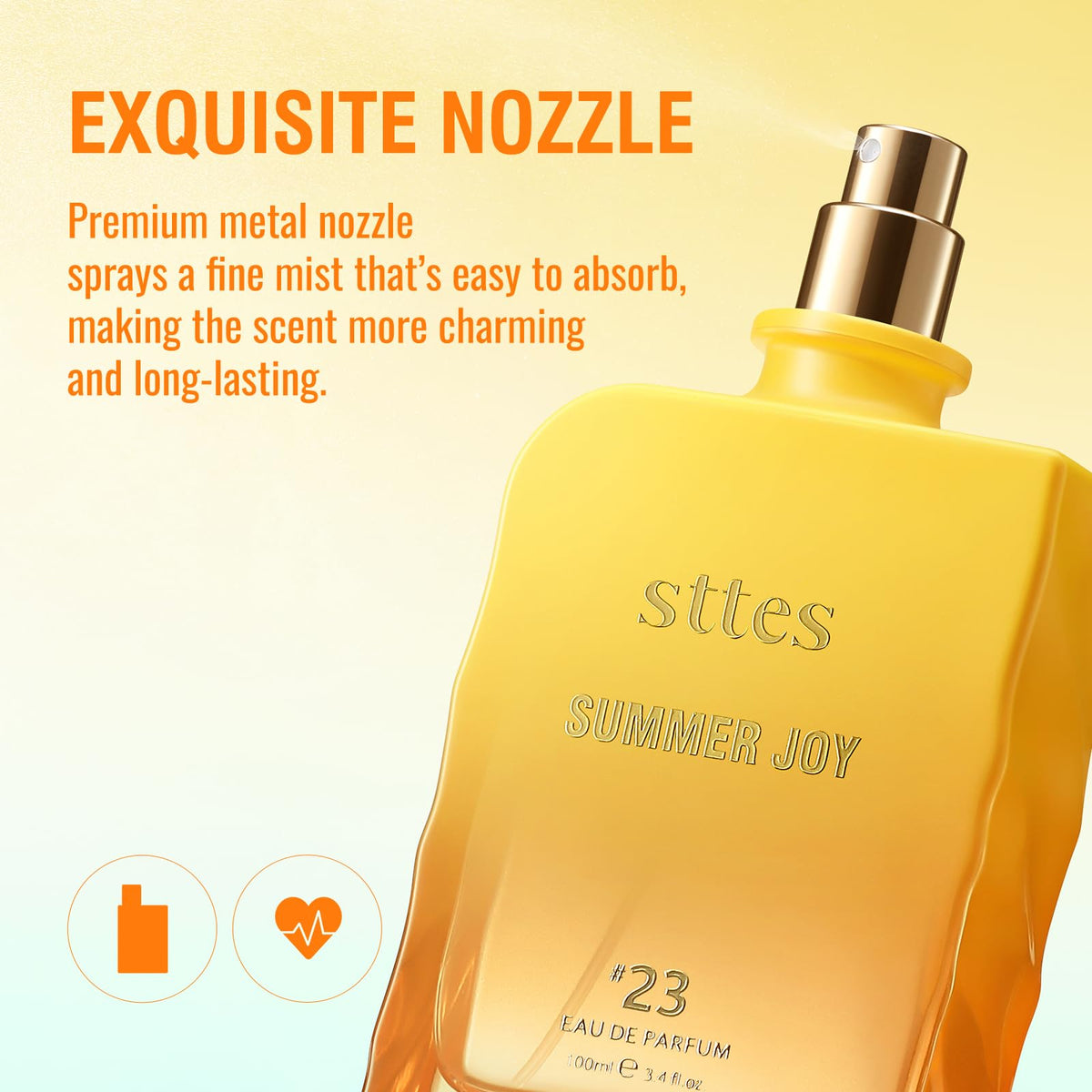 Sttes Eau de Parfum #23 Summer Joy avec ambiance estivale