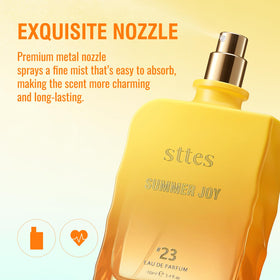 Sttes Eau de Parfum #23 Summer Joy avec ambiance estivale