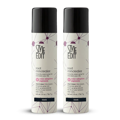 STYLE EDIT Spray Retouche Racines Noir 60 ml vue avant