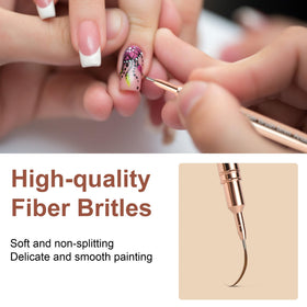 Stylos Artdone alignés montrant les différentes tailles de pinceaux disponibles