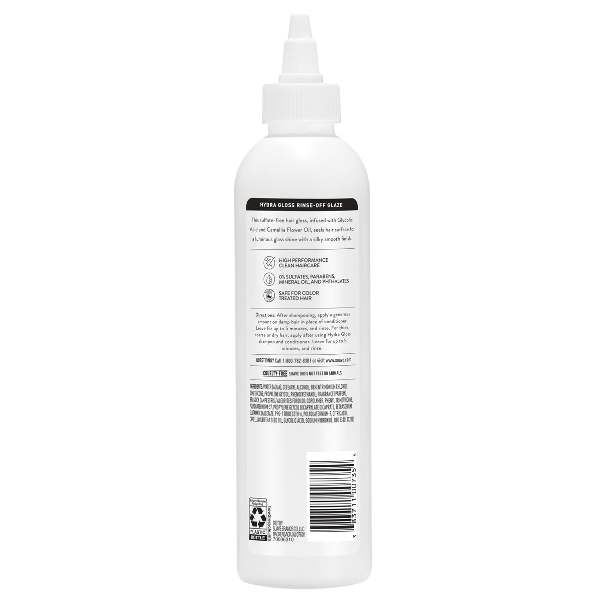 Suave Hydra Gloss 5-Minute Hair Gloss avec ingrédients naturels