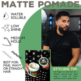 Suavecito Pomade Pâte Mate pack de trois