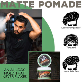 Suavecito Pomade Pâte Mate texture crémeuse