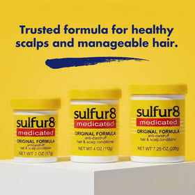 SULFUR8 après-shampooing antipelliculaire 7,25 oz en emballage