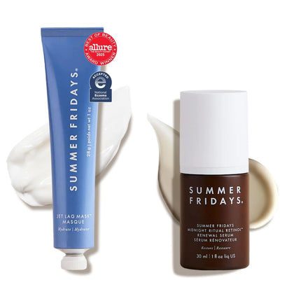Summer Fridays Set de Soins Visage Duo Voyage - Masque Jet Lag et Sérum Midnight Ritual