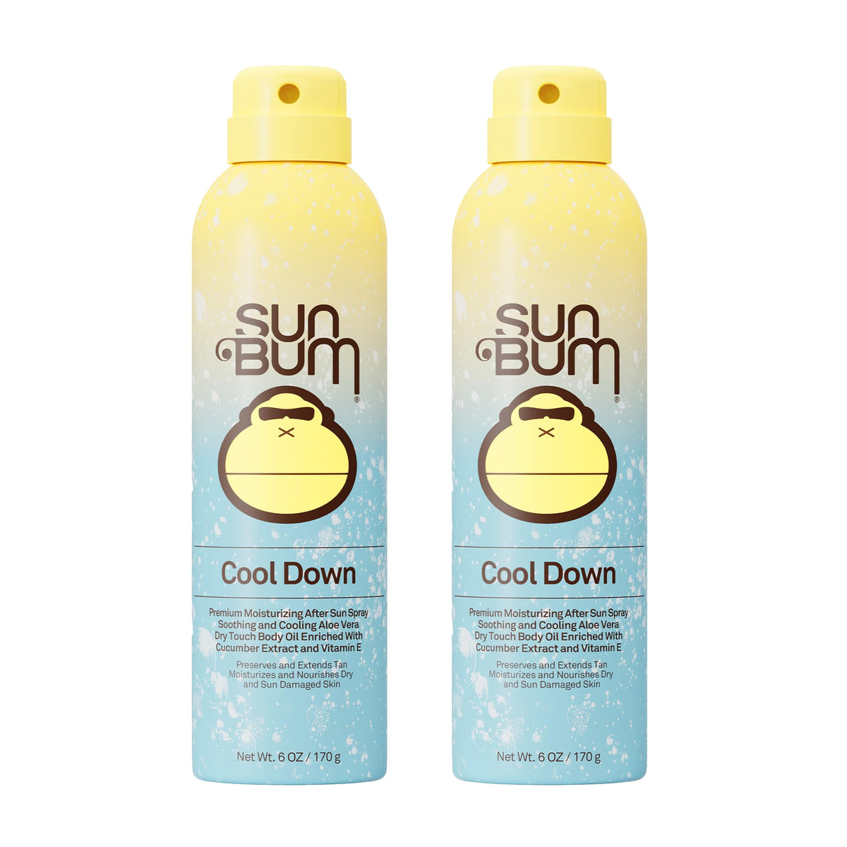 Sun Bum Cool Down Spray après-soleil 2 pack vue avant