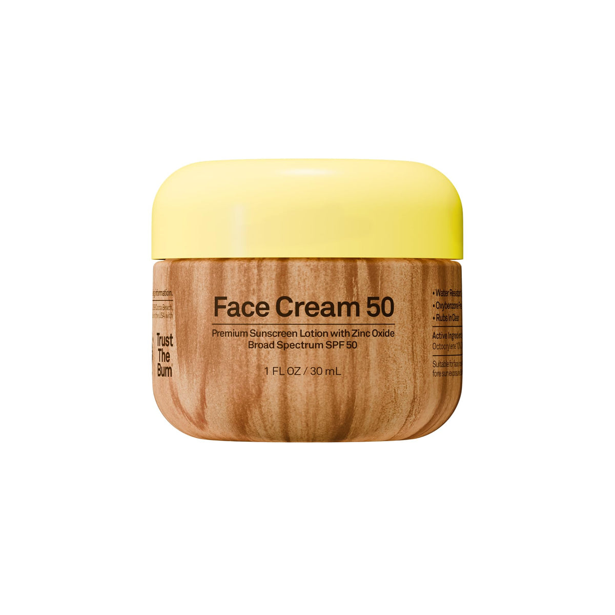 Sun Bum Crème Solaire Visage SPF 50 30ml - vue avant
