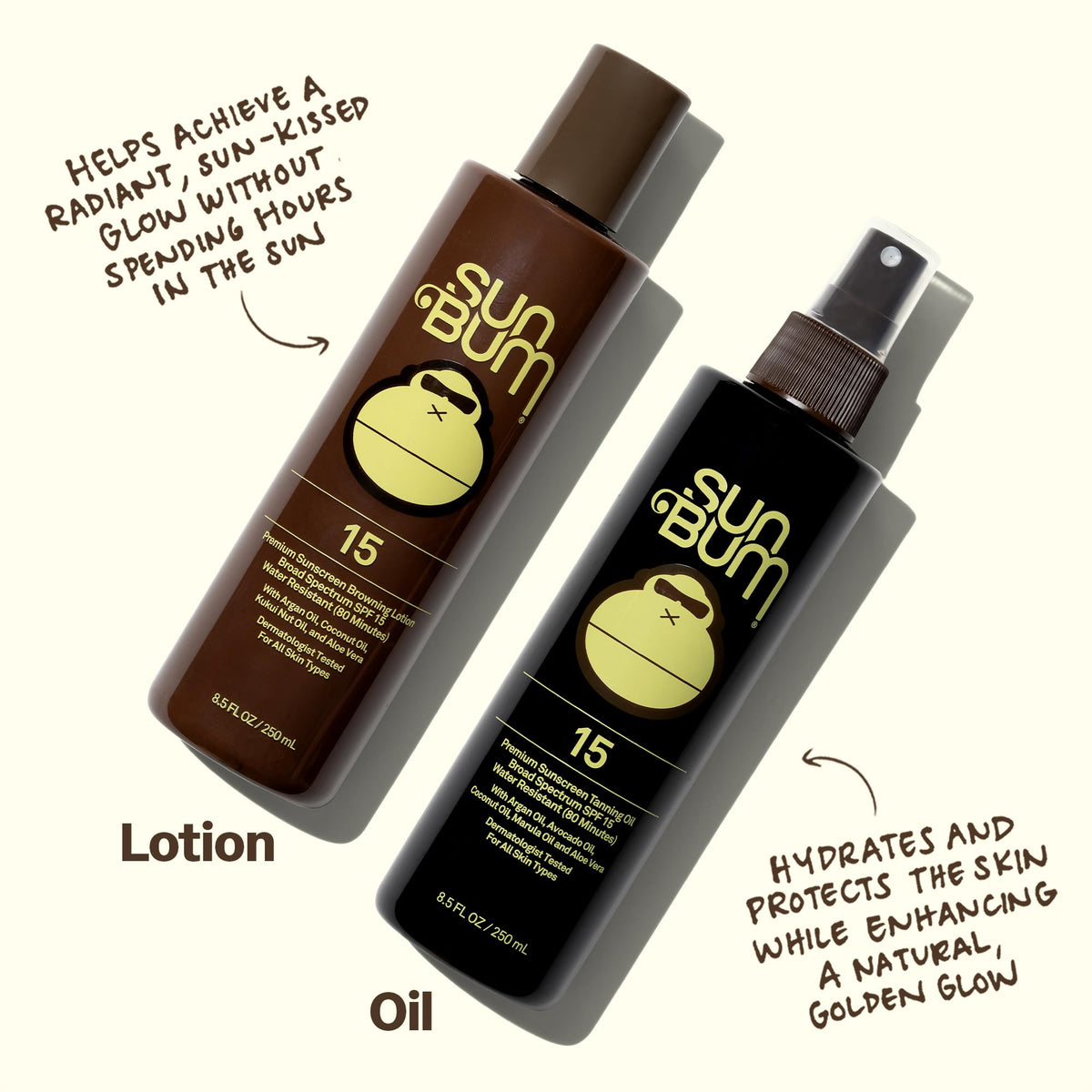 Sun Bum Huile Solaire Hydratante avec ingrédients naturels