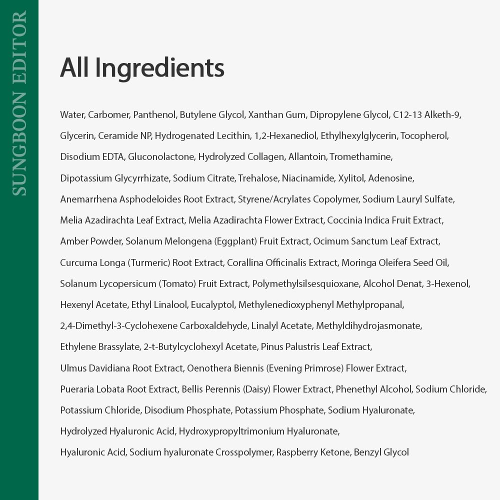 SUNGBOON EDITOR Sérum Pore Minimizer 118g détail de la pipette