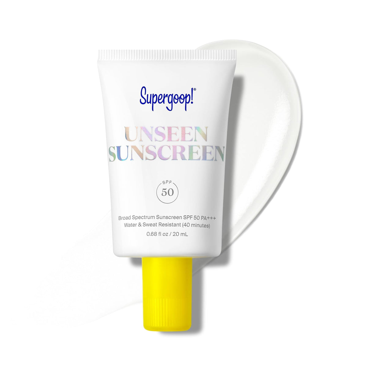 Supergoop! Crème Solaire Invisible SPF 50 avant tout avec une texture légère
