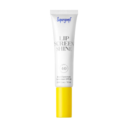 Supergoop! Lipscreen Shine SPF 40 gloss à lèvres transparent, vue avant