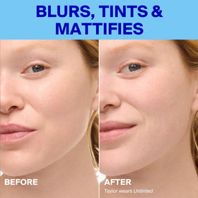 Supergoop! Mattescreen Minéral SPF 40 ingrédients sur l'emballage