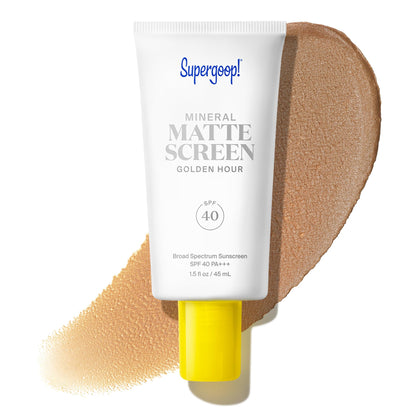 Supergoop! Mattescreen SPF 40 crème solaire minérale 45 mL vue avant