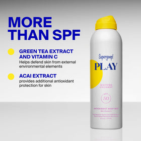 Supergoop! PLAY Antioxidant Body Mist ingredients