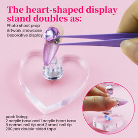Support d'ongles ESUOHYM avec design compact