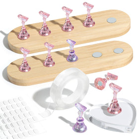 Support d'ongles modelones avec 10 supports magnétiques