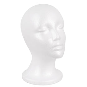 Support de perruque MapofBeauty en mousse, vue avant