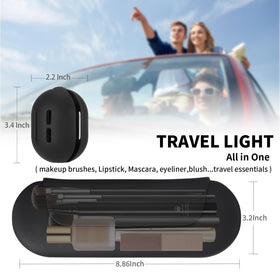 Support de pinceaux AGIKET utilisé dans un cadre de voyage