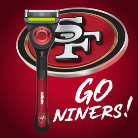 Support magnétique pour le rasoir Gillette NFL 49ers