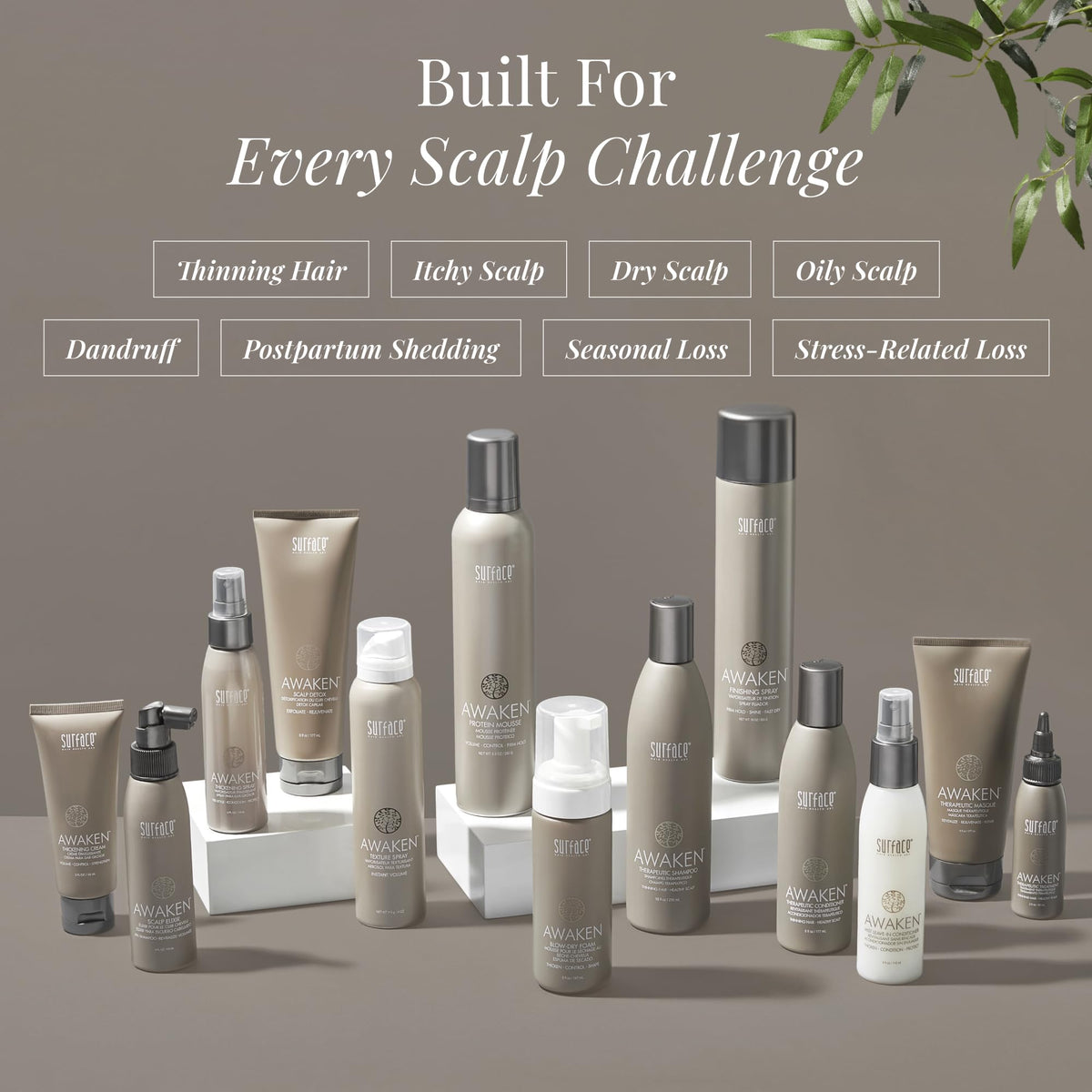 SURFACE Après-shampooing Thérapeutique 1000 ml avec ingrédients naturels
