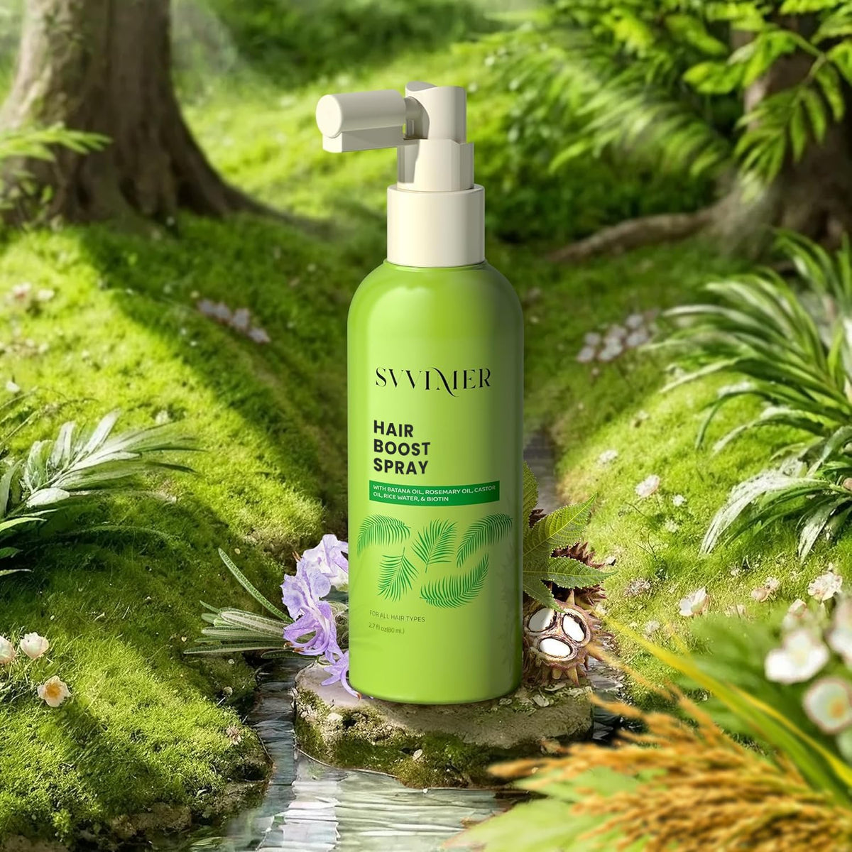 Svvimer Spray Capillaire Épaississant 150g utilisation quotidienne