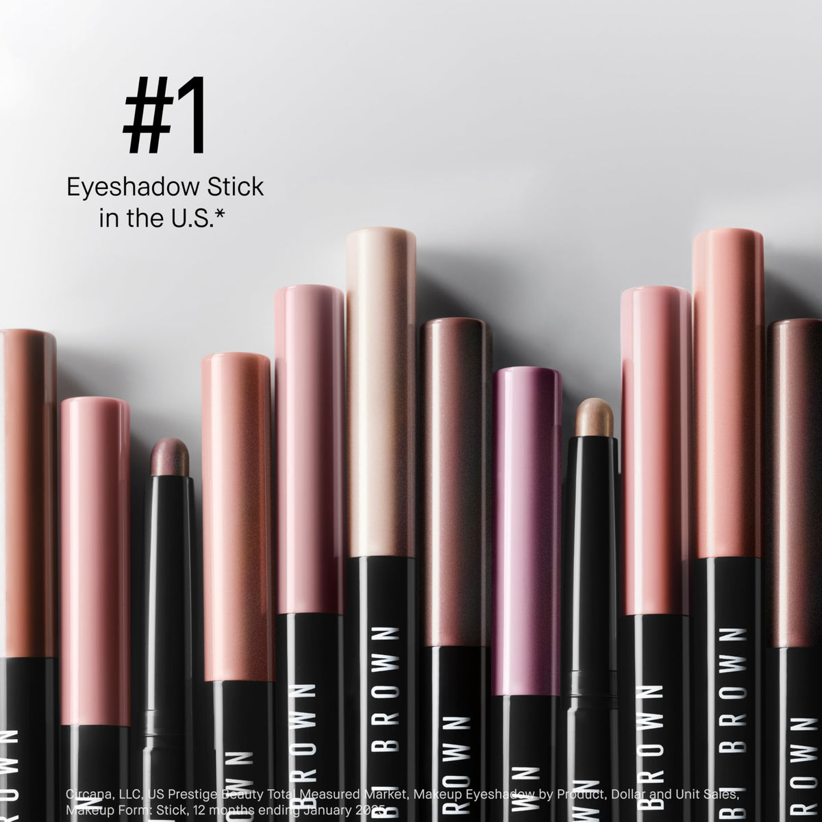 Swatch de Bobbi Brown Long-Wear Cream Shadow Stick Downtown Brown sur la peau