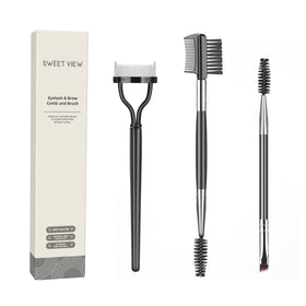 SWEET VIEW Kit de Brosse à Sourcils et Séparateur de Cils - vue de face