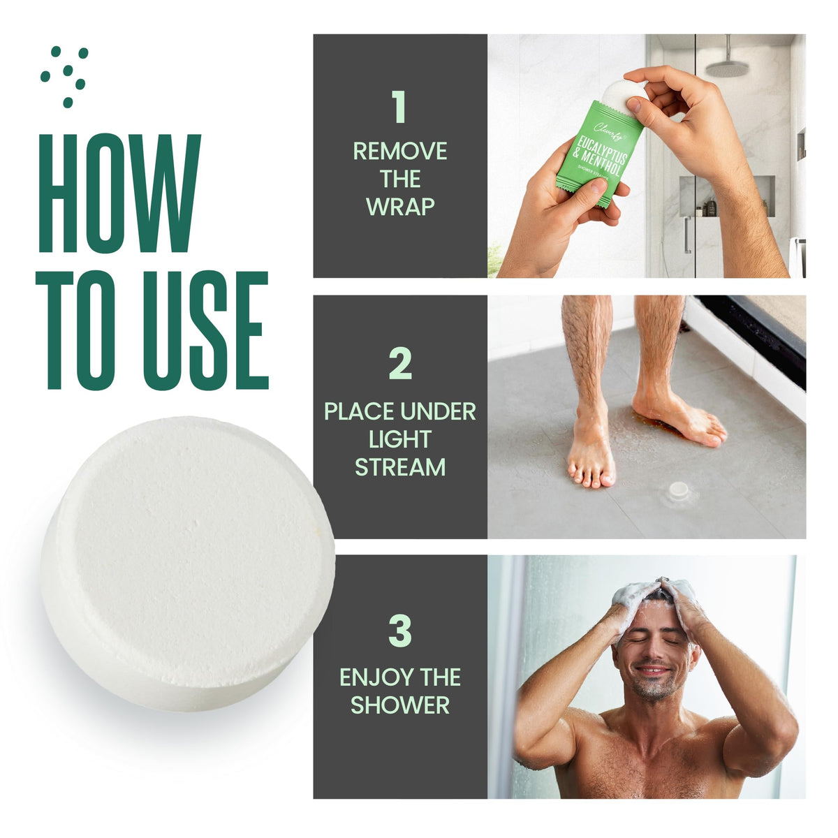 Tablette de douche à la Lavande
