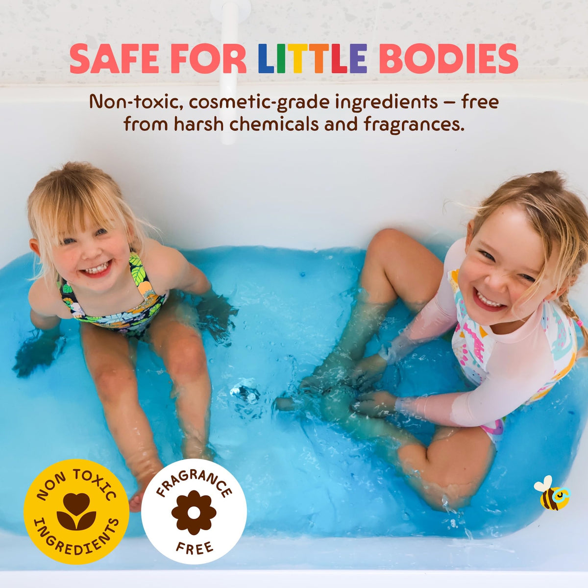 Tablettes de couleur Honeysticks dans leur boîte refermable