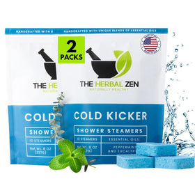 Tablettes de douche aromathérapie The Herbal Zen en emballage cadeau