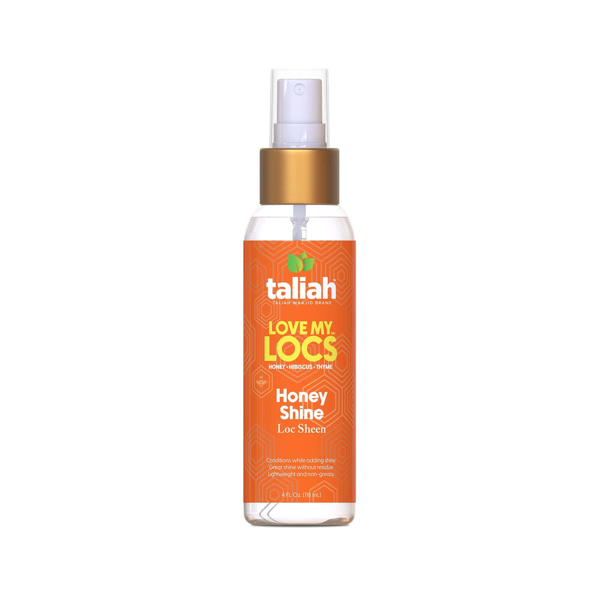 Taliah Waajid Love My Locs Honey Shine Spray 4 fl oz vue avant