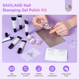 Tampon en silicone SAVILAND avec grattoirs