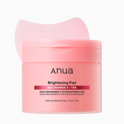 Tampons tonifiants ANUA Niacinamide 5 TXA, 60 pads en pot