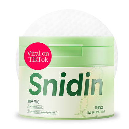 Tampons tonifiants Snidin dans un pot scellé
