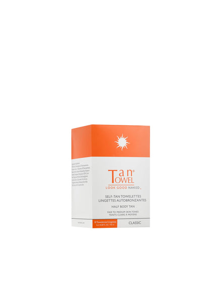 Tan Towel serviettes auto-bronzantes classiques, paquet de 10