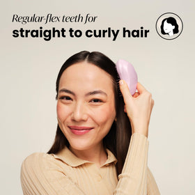 TANGLE TEEZER Brosse Démêlante Mini Rose vue de côté