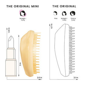 TANGLE TEEZER Brosse Mini Démêlante avec une main d'enfant