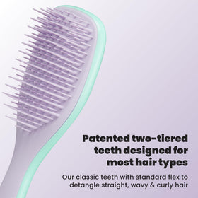 TANGLE TEEZER Mini Brosse Démêlante Wisteria Leaf côté