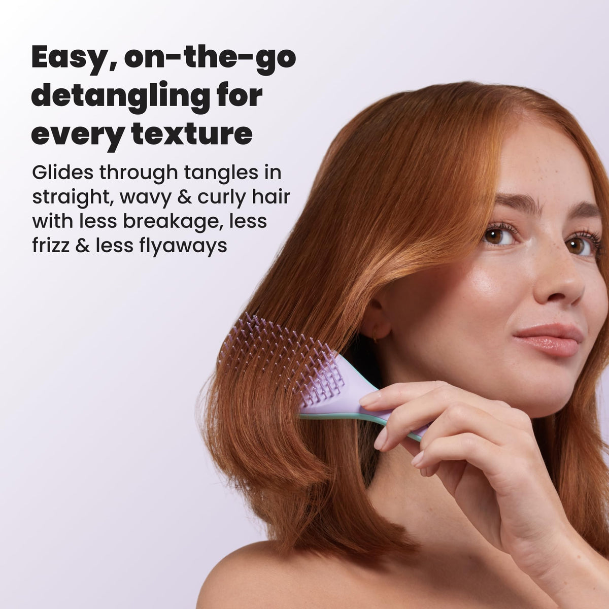 TANGLE TEEZER Mini Brosse Démêlante Wisteria Leaf packaging