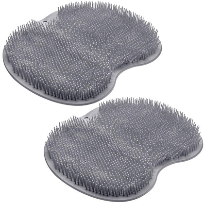 Tapis de douche exfoliant SZZYXD avec ventouses, vue de face