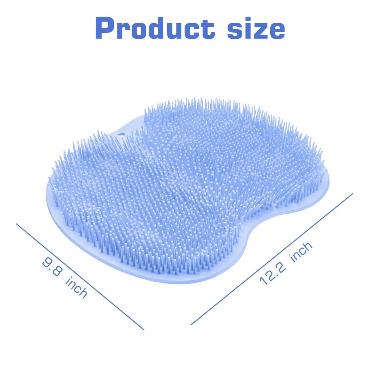 Tapis de gommage SZZYXD avec dimensions indiquées
