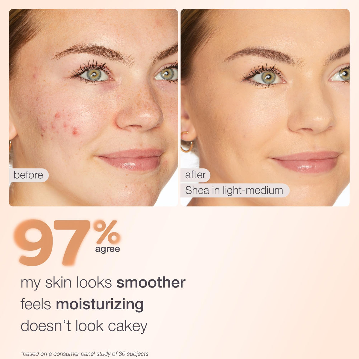 tarte BB blur crème teintée SPF 30 avec accessoires de beauté