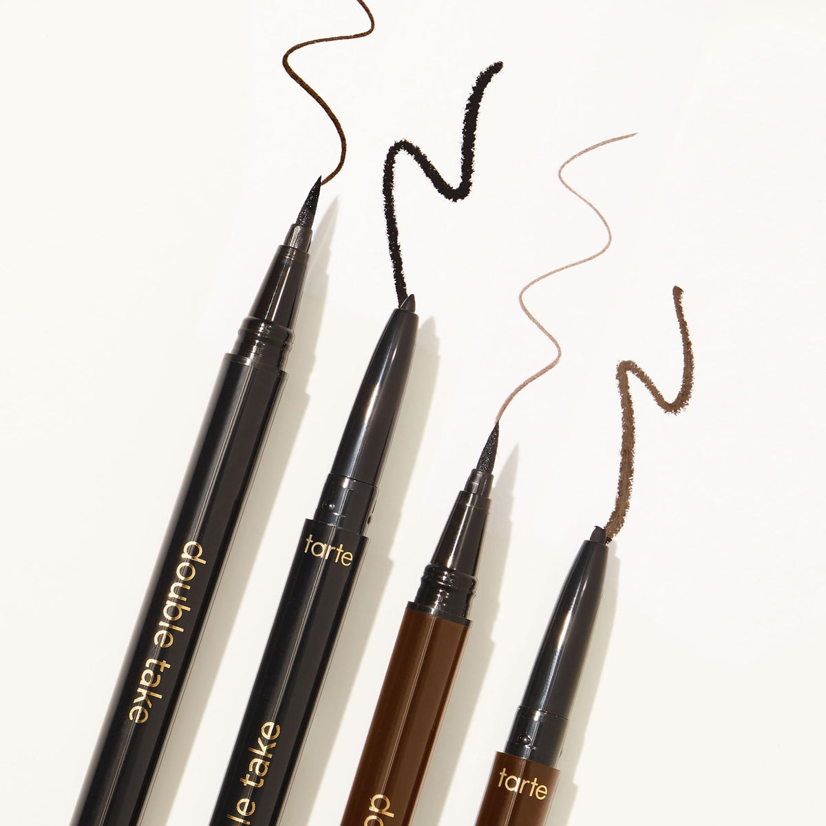 tarte Double Take Eyeliner 2-en-1 marron packaging