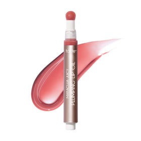 tarte Maracuja Juicy Lip Oil 10g vue avant avec finition brillante