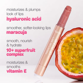 tarte Maracuja Juicy Lip Plump avec éclat de vitrail
