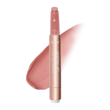 tarte Maracuja Juicy Lip Plump baume à lèvres couleur primrose devant