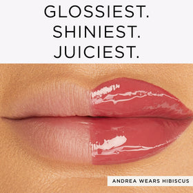 Tarte Maracuja Juicy Lip Vinyl Gloss, packaging avec informations sur les ingrédients